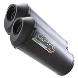GPR Exhaust System Yamaha Bt Bulldog 1100 2002/07 Pair Homologated slip-on exhaust Ghisa