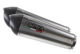 GPR Exhaust System Ktm Lc8 Smt 990 2008/14 Pair homologated exhausts catalized Gpe Ann. Titaium
