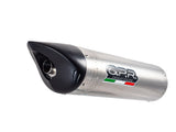 GPR Exhaust System Husqvarna Svartpilen 701 2018/20 e4 Homologated slip-on exhaust Tiburon Titanium EVO4
