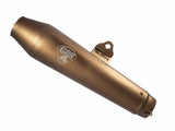 GPR Exhaust System Yamaha Xv 1100 Virago 1986/1999 Universal Homologated silencer without link pipe Ultracone Bronze Cafè Racer