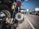GPR Exhaust System Yamaha Xv 1100 Virago 1986/1999 Universal Homologated silencer without link pipe Ultracone Inox Cafè Racer