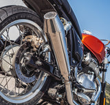 GPR Exhaust System Yamaha Xv 1100 Virago 1986/1999 Universal Homologated silencer without link pipe Ultracone Inox Cafè Racer