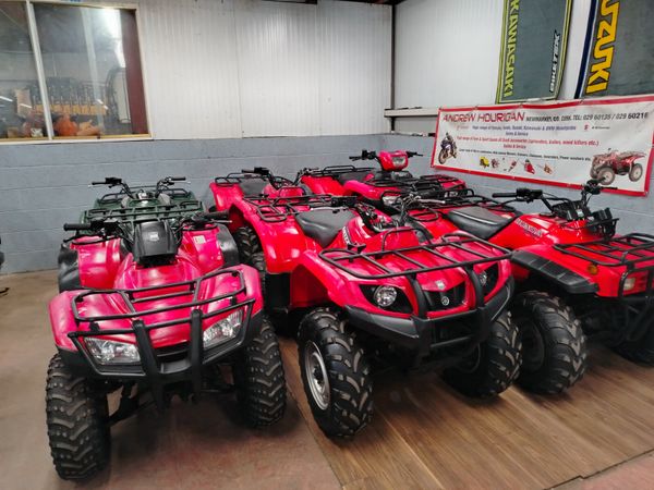 Big Selection of Second Hand Quads
