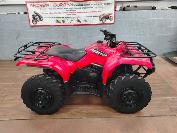 Yamaha YFM 350 Grizzly Red