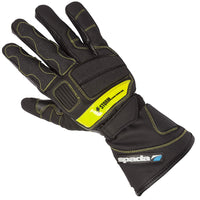 Spada Leather Gloves Storm WP Black/Fluo