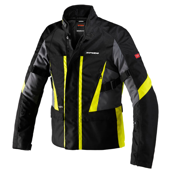 Spidi GB H2OUT Traveler 2 CE Jacket Black Fluo Yellow