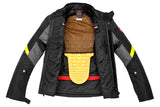 Spidi GB H2OUT Traveler 2 CE Jacket Black Fluo Yellow