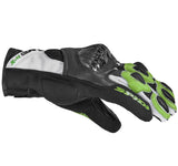Spidi IT X4 Coupe CE Gloves Black Kawa Green