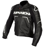 Spidi GB Evorider 2 CE Leather Jkt Blk Wht