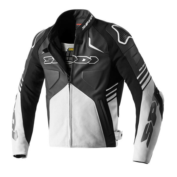 Spidi IT Bolide Perforated CE Jkt Blk Wht