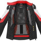 Spidi IT Sport Warrior CE Tex Lady Jkt Blk Red