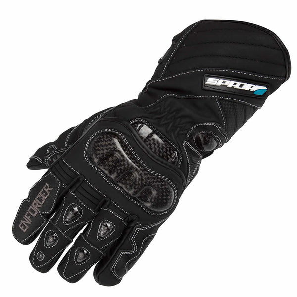 Spada Leather Gloves Enforcer CE WP Black
