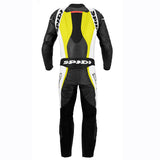 Spidi IT Supersport Wind Pro CE Leather Suit-Black/White/Yel