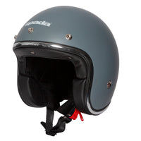 Spada Helmet Open Face Classic Plain Matt Grey