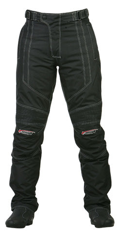 Spada Textile Trousers Milan-Tex Black Short Leg