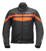 Spada Textile Jacket Energy Black/Orange