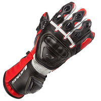 Spada Leather Gloves Curve Red