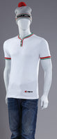 Sidi Casuals T-Shirt-Regal Button White
