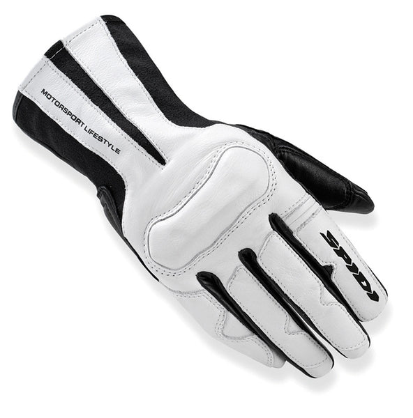 Spidi IT Charm Lady Leather Gloves-Black/White-Special Order
