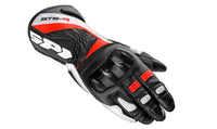 Spidi STS-R Lady Leather Gloves-Black/Red