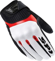 Spidi IT G-Flash Textile Gloves-Black/Red [PK-3]-Special Order