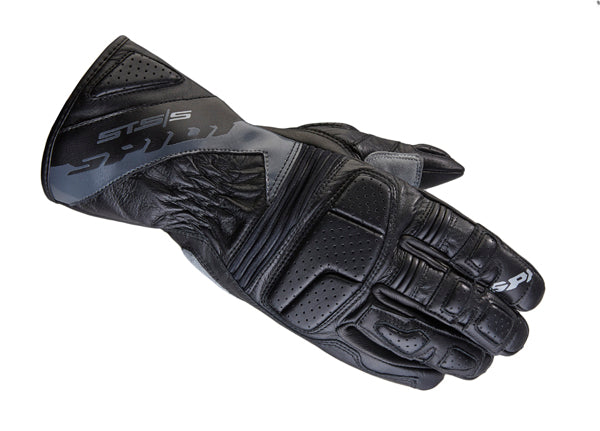 Spidi GB STS-S Leather Gloves-Black/Anth