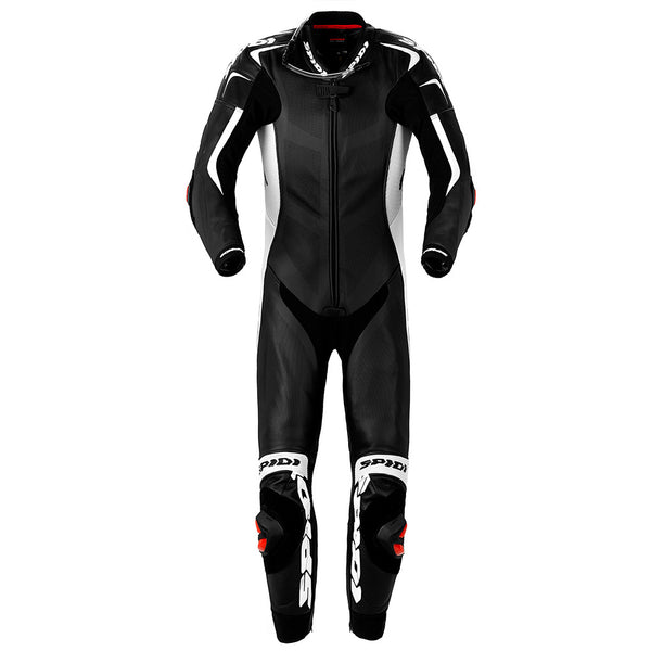 Spidi GB Wind Pro Piloti Leather Suit-Black/White
