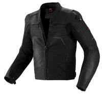 Spidi Evo Rider Leather Jacket-Black