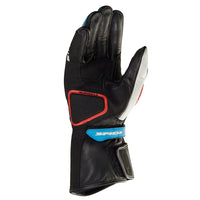 Spidi STR 5 CE Gloves White Blue Red