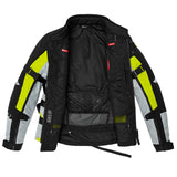 Spidi IT All Road CE Jacket Black/Yellow]