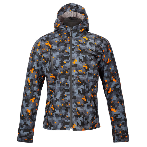 Spada Textile Jacket Grid CE WP Camo Orange