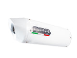 GPR Exhaust System Suzuki Gsx-R 600 K6 2006/07 Homologated slip-on exhaust catalized Albus Ceramic