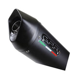 GPR Exhaust System Ducati Hypermotard 796 2010/12 Homologated silencer with mid-full line Furore Nero