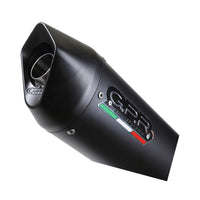 GPR Exhaust System Honda Cbr 650 F 2014/16 Homologated full line exhaust Furore Nero