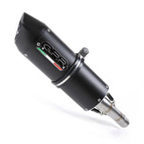 GPR Exhaust System Fantic Motor XEF 125 Competition 4t 2021/2022 e5 Homologated slip-on exhaust Furore Evo4 Nero