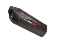 GPR Exhaust System Honda Vfr 800 X 2017/20 e4 Homologated slip-on exhaust Furore Evo4 Nero