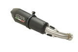 GPR Exhaust System Gilera Gp 800 2in1 2008/13 Homologated Mid-full line catalized Gpe Ann. Black Titaium