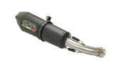 GPR Exhaust System Triumph Tiger 900 2020/2021 e5 Homologated slip-on exhaust GP Evo4 Black Titanium
