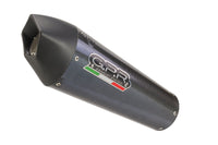 GPR Exhaust System Ducati Hyperstrada 939 2016/19 e4 Homologated slip-on exhaust catalized GP Evo4 Poppy