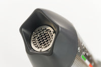 GPR Exhaust System Kawasaki Ninja 400 2018/20 e4 Homologated slip-on exhaust GP Evo4 Poppy