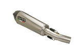 GPR Exhaust System Aprilia Dorsoduro 1200 2011/16 Pair of Homologated slip-on exhaust catalized GP Evo4 Titanium