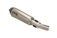 GPR Exhaust System Ducati Hypermotard 796 2010/12 Homologated silencer with mid-full line Gpe Ann. Titaium