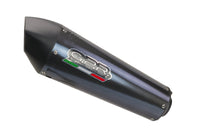 GPR Exhaust System Ducati Hypermotard 796 2010/12 Homologated silencer with mid-full line Gpe Ann. Poppy