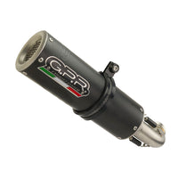 GPR Exhaust System Ktm Rc 125 2014/16 e3 Homologated slip-on exhaust M3 Black Titanium