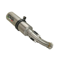 GPR Exhaust System Honda X-Adv 750 2016/20 e4 Homologated slip-on exhaust M3 Titanium Natural