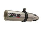 GPR Exhaust System Moto Guzzi Griso 1200 8V 2007/16 Homologated slip-on exhaust catalized M3 Inox 