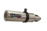 GPR Exhaust System Benelli Leoncino 500 Trail 2017/20 e4 Homologated Mid-full line catalized M3 Inox 