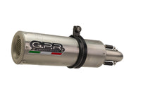 GPR Exhaust System Bmw F 900 XR/R 2020/21 e5 Homologated slip-on exhaust M3 Inox 