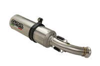GPR Exhaust System Ducati Hypermotard 821 2013/16 Homologated slip-on exhaust catalized M3 Inox 