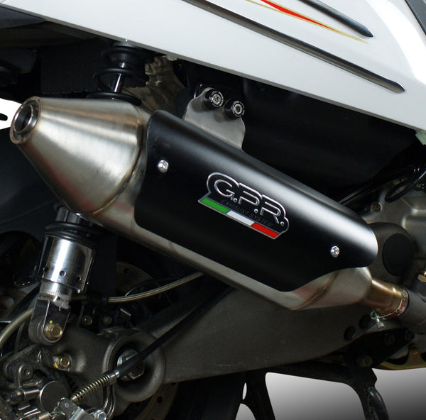 GPR Exhaust System Kymco Myroad 700 2012/16 Homologated full line exhaust catalized Power Bomb